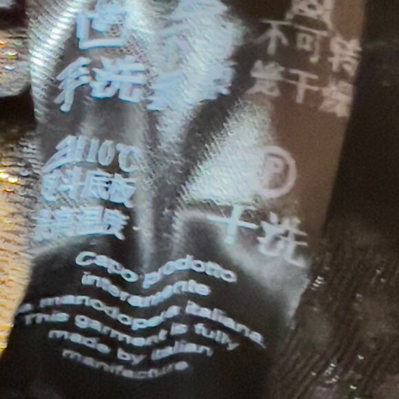 D Exterior Box Pleated Mini Skirt Woman EU 42 W30 Made Italy Side Zip Grey Black - Picture 8 of 13